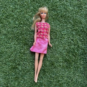 Vintage Twist N Turn Barbie Puppe 1966 Mattel Summer Sand Ash Blonde Haare Mod Top - Bild 1 von 7