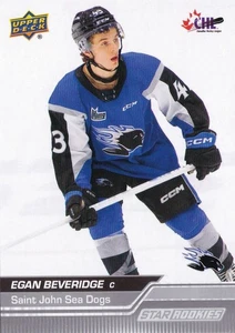2023-24 Upper Deck CHL Star Rookies #369 Egan Beveridge, Saint John Sea Dogs - Picture 1 of 1