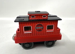 Sodor Caboose 2002 Thomas & Friends Take n Play Along Diecast Red Train - Bild 1 von 6