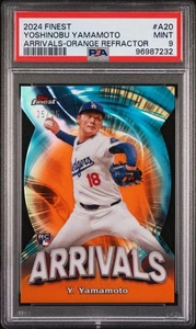 2024 Topps Finest Arrivals RC 25/25 Orange Refractor Die-Cut World Series MVP - Bild 1 von 3
