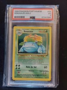 Venusaur 015/102 Base Set Holo PORTUGUESE - Picture 1 of 2