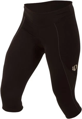 Medias de ciclismo Pearl Izumi Sugar para mujer L negras asiento acolchado 3/4 Knicker Active Foto 1 de 4