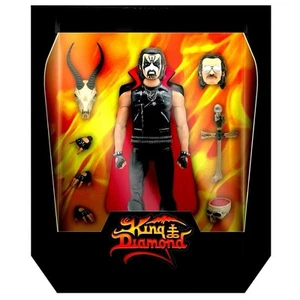 King Diamond Super7 Ultimates Action Figure Complete Set with Box New! - Picture 1 of 3