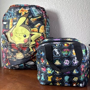 Pokemon Rucksack mit Brotdose Pikachu Neu - Bild 1 von 16