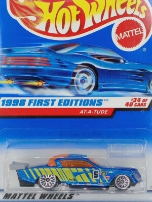 NEW 1998 Hot Wheels First Editions #34 ~ AT-A-TUDE STUDEBAKER ~ #667 - Image 1 of 3
