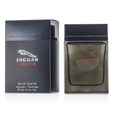 JAGUAR VISION III EAU DE TOILETTE SPRAY PARA HOMBRES 3,4 OZ / 100 ml TOTALMENTE NUEVO EN CAJA Foto 1 de 2