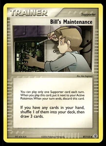 Pokemon Rojo Fuego y Verde Hoja Bill's Mantenimiento #87/112 Casi Como Nuevo o Mejor - Imagen 1 de 2