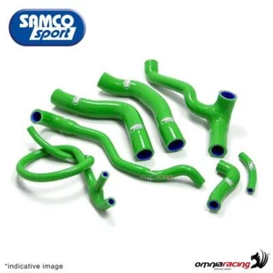Kit de durites de radiateur Samco vert pour Kawasaki Z1000 2003/2006 - Photo 1/5