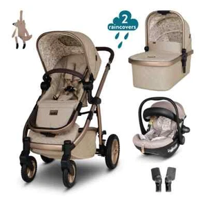 Cosatto Wow 3 car seat bundle in Whisper with 2 raincovers - Picture 1 of 12