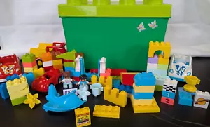 LEGO DUPLO 10914 Deluxe Brick Box with EXTRA RACE CARS & TRUCK (09) - Picture 1 of 10