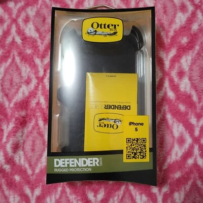 NUEVA FUNDA CON CLIP PARA CINTURÓN ¡SOLO! OtterBox Defender - Serie iPhone 5 Nunca Usado  Foto 1 de 4