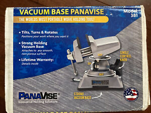 Panavise 381  2-1/2" Light Duty Multi-Angle Vise With Vacuum Base