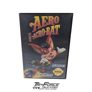 Aero Acro-Bat Sega Genesis SG Authentic CIB Complete tested - Bild 1 von 2