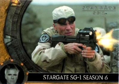 RITTENHOUSE - STARGATE SG-1 SEASON SIX P2 NON-SPORT EXCLUSIVE NSU PROMO CARD  - Image 1 of 2