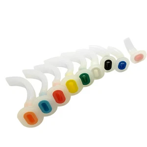 9 Pack Flexible Color Coded Disposable Oropharyngeal Airway Kit For Emergency US - Picture 1 of 14