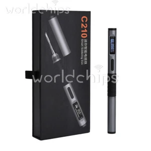 Portable Soldering Iron Pen Adjustable Temperature 100W Fast Heat Digital Smart - Picture 1 of 20