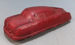 Auburn Arcor Rubber Co. Red Sedan 1:43 Scale Vintage Collectible Rubber Car - Picture 1 of 4