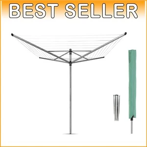Lift-O-Matic Outdoor Clothes Drying Rack - Foldable, UV-Protected & Adjustable - Picture 1 of 10