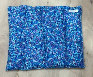 weighted blanket lap 1.5kilos blue swirl asd, adhd, anxiety for school last one - Picture 1 of 2