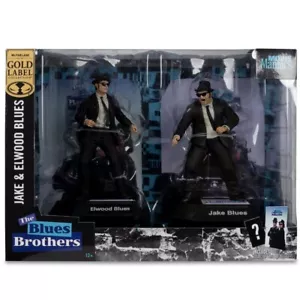 McFarlane Movie Maniacs Blues Brothers Jake Elwood limitiert/4000 Figuren-Set - Bild 1 von 8