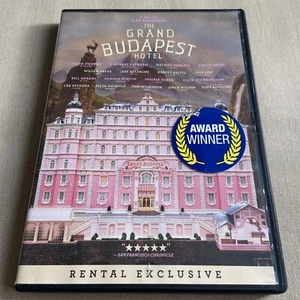 The Grand Budapest Hotel (DVD Rental Exclusive) Wes Anderson Fiennes Abraham Law - Picture 1 of 5