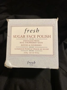 Fresh Sugar Face Polish Exfoliant With Real Strawberry Seeds 4.4 Oz NEW - Picture 1 of 5