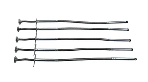 5 Pack - Metal 360 Flexible Four Claw Reach Grabber Tool Gripper Automotive Auto - Picture 1 of 2