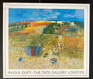 Raul Dufy, The Harvest, Tate Gallery London 1993 *Rare Authentic Art Print - Picture 1 of 1