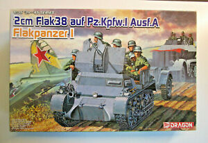 1:35 Dragon Modell Bausatz - 2cm Flak 38 - Panzer 1 A - Sammelauflösung