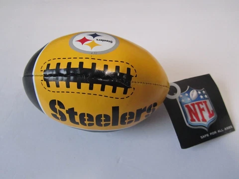 Pittsburgh Steelers Soft Touch Plush vinyl football NEW Cover