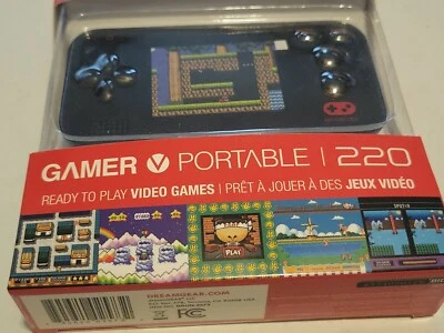 My Arcade Official Gamer V Portable Handheld Retro 220 Video Games Dream Gear - Image 1 of 4