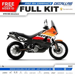 KTM Adventure 990 Super Durable Adventure Graphics Set Stickers Kit Decallab - Picture 1 of 6