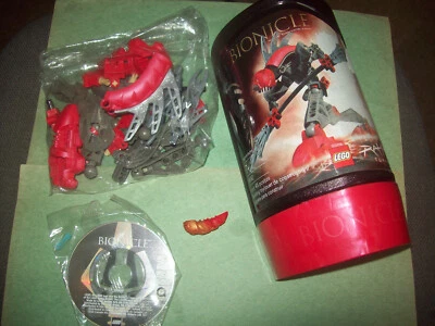 LEGO BIONICLE #8592 TURAHK W BONUS SHADOW KRAATA AND MINI CD-ROM LIMITED EDITION - Image 1 of 3