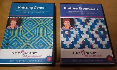Lucy Neatby - Gemas De Tejido 1 DVD Y Lucy Neatby - Tejer Lo Esencial 1 DVD • 76.60€