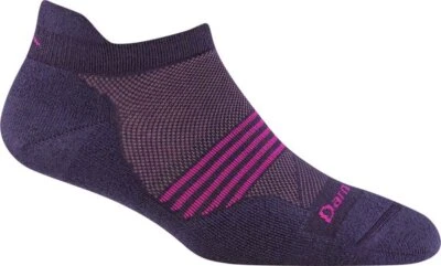 DARN TOUGH 1112 Blackberry Women's Element No Show Tab Lightweight Running Sock - Image 1 of 4