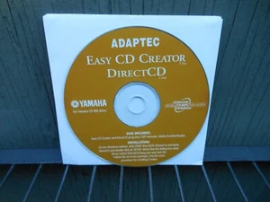 Adaptec Easy CD Creator for Yamaha CD drives on Windows 95 98 NT Computers 12D - Picture 1 of 1