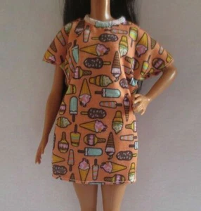 NEU Barbie Evolution Fashionista Petite Puppe Ice Cream Pops Kleid ~ Kleidung - Bild 1 von 4