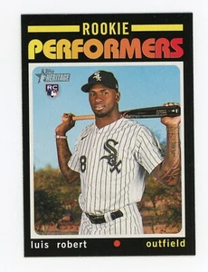 2020 Topps Heritage High Number Rookie Performers #RP6 Luis Robert! *PWE* - Picture 1 of 2
