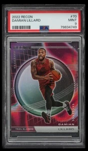 Panini Recon Damian Lillard #70 2022 PSA 9 como nuevo Pop 1 - ninguno calificado superior - Imagen 1 de 2
