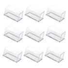  10 Pcs Clear Business Card Stand Office Accessories for Men Holder