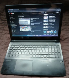 Sony VAIO SVF1521Q1EB 15.6in i5 1.8 GHz 8GB 240GB SSD, 700GB HDD, Win 11 Pro - Picture 1 of 15