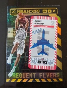 π2021-22 Kawhi Leonard Panini NBA Hoops Basketball Card Frequent Flyers Holo 8 - Picture 1 of 2