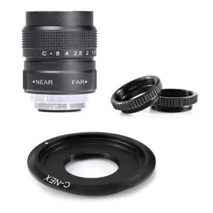 Fujian 25mm F1.4 CCTV C-mount Lens for Sony NEX E mount a5100 a6000 a6100 a6300 - Picture 1 of 10