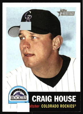 2002 Topps Heritage Craig House    #177 Colorado Rockies - Image 1 of 2
