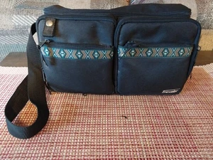Black Traveler Motion Camcorder Camera Carrying Travel Bag With Strap - Picture 1 of 3