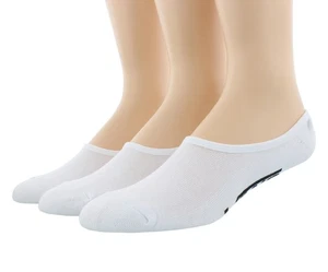 Vans No Show Socks 3 Pairs Mens Socks Size XXXS, Color: White - Picture 1 of 2
