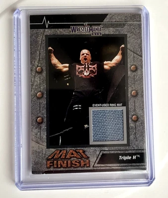 2003 Fleer Triple H Mat Finish Mat Relic chase card - Image 1 of 2