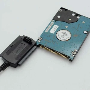USB to IDE 2.0 Adapter Converter Cable For 2.5 3.5 SATA U4C9 FAST Drive NE J0Y5 - Afbeelding 1 van 8
