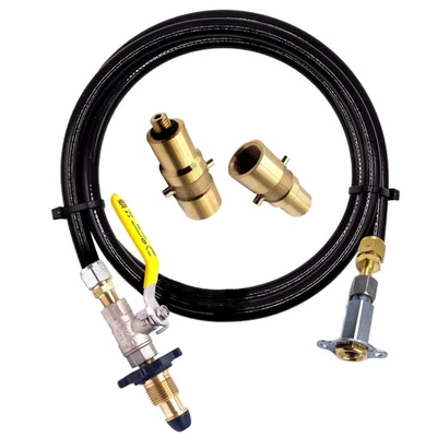 Ee.uu. & Au Propano, Rueda de Mano Suave Nariz Pol, 2M, Mini Oculto Nonreturn - Imagen 1 de 4