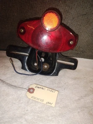 Kawasaki Tail Light Assembly 1967 A1 A1SS A7 A7SS C2SS C2TR W1 W1SS W2SS W2TT F3 - Image 1 of 4